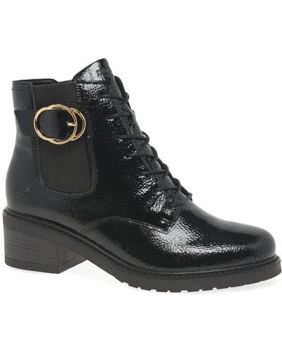 Remonte Sheree Ankle Boots - Black