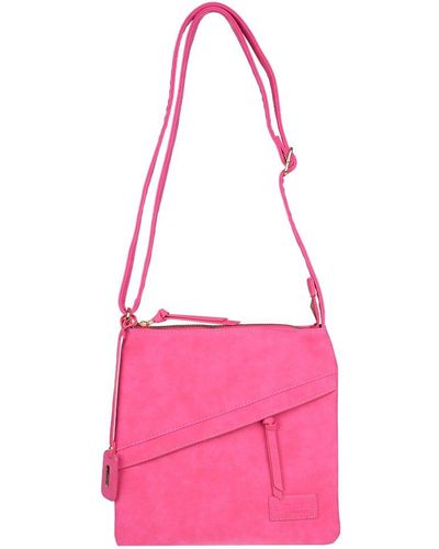 Remonte Shell Messenger Bag - Pink