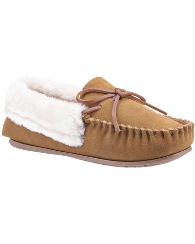 Cotswold Sopworth Slippers - Brown
