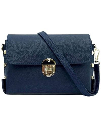 Apatchy London Bloxsome Messenger Bag - Blue