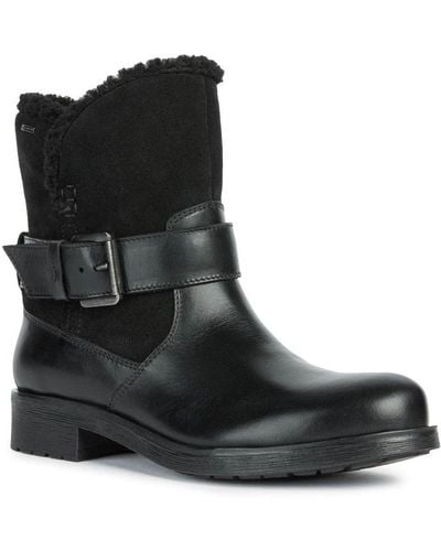 Geox D Rawelle B Abx A Ankle Boots - Black