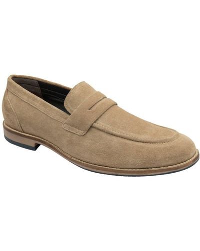 Frank Wright Thornton Penny Loafers - Brown