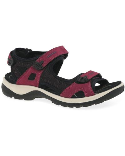 Ecco Yucatan (offroad) Ladies Sandals - Red