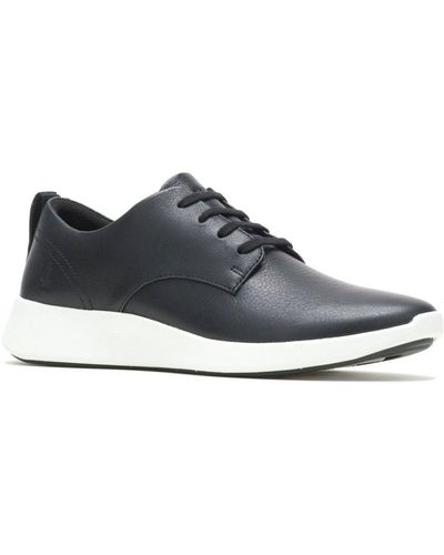 Hush Puppies Modern Work Lace Wide Fit Sneakers - Black