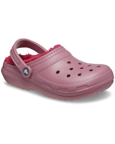 Crocs™ Classic Lined Slippers - Purple