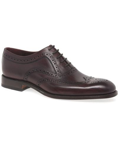 Loake Fearnley Formal Lace Up Shoes - Brown