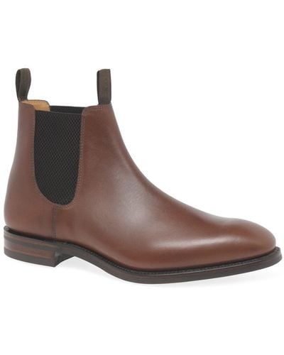 Loake Chatsworth Classic Chelsea Boots - Brown