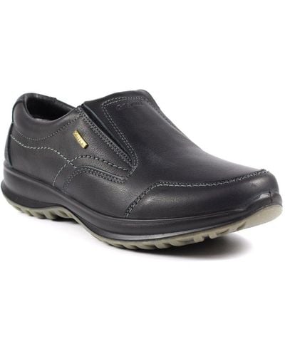 Grisport Melrose Slip On Shoes - Black