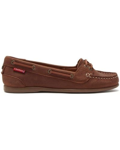 Chatham Payar Boat Shoes - Brown