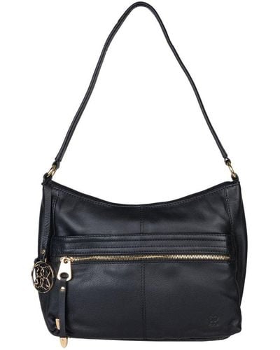 Lakeland Leather Cartmel Shoulder Bag - Black