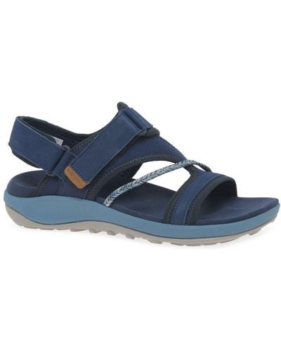 Merrell Terran 4 Backstrap Sandals - Blue