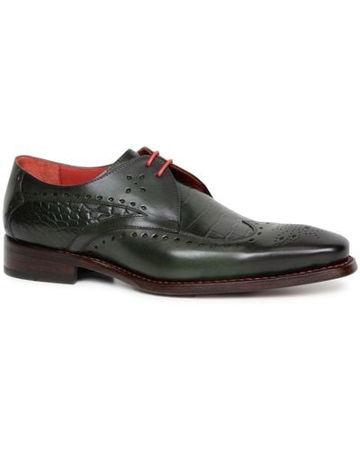 Jeffery West Hunger 'firefly' Tie Gibson Brogues - Multicolour