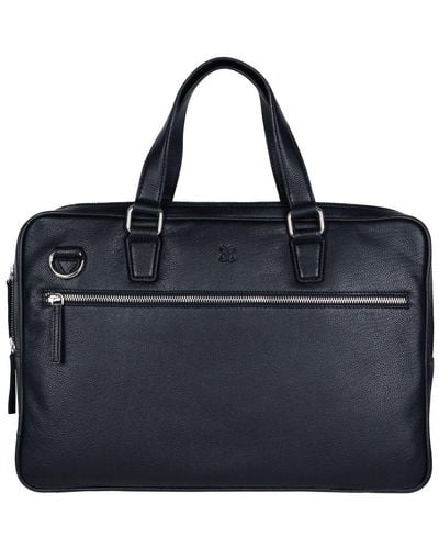Lakeland Leather Lorton Laptop Bag - Black