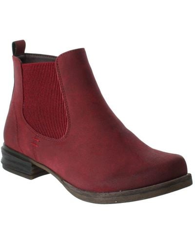 Westland Venus 37 Ankle Boots - Red