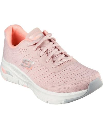 Skechers Arch Fit Infinity Cool Trainers - Pink