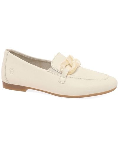 Remonte Flume Loafers - White