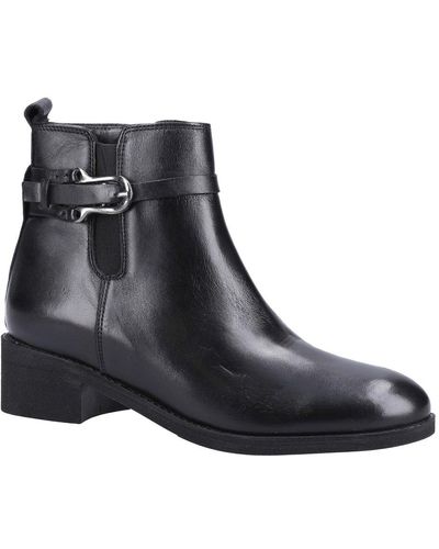 Riva Emily Ankle Boots - Black