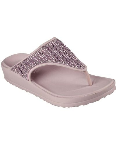 Skechers Cali Breeze 2.0 Glimmer L Sandals - Purple