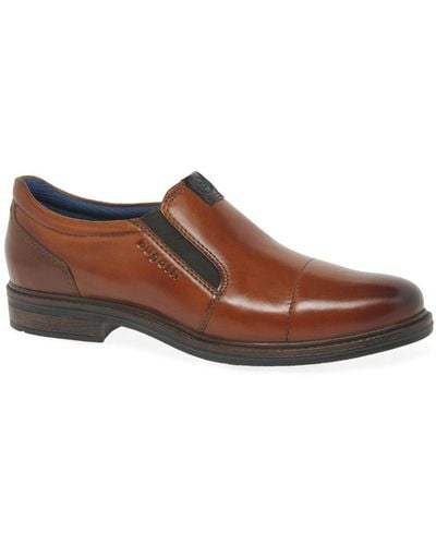 Bugatti Ruggerio Slip Loafers - Brown