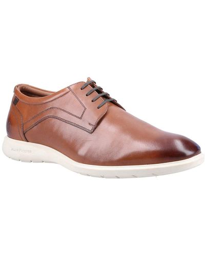 Hush Puppies Amos Lace Up Shoes - Brown