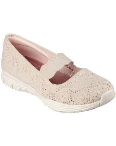 Skechers Seager Slip On Shoes - Pink