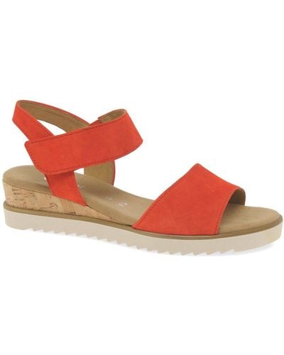 Gabor Raynor Sandals - Red