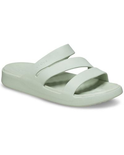 Crocs™ Getaway Strappy Mule Sandals - Green