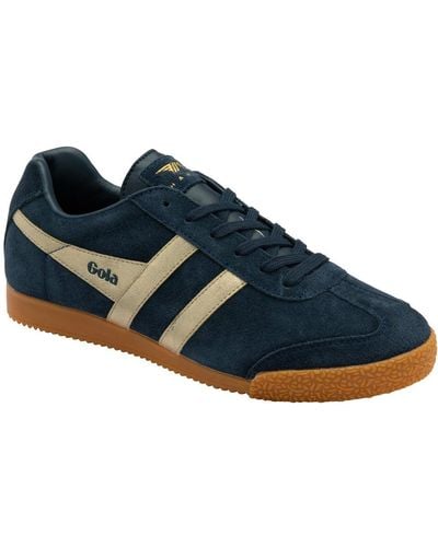 Gola Harrier Mirror Trainers - Blue