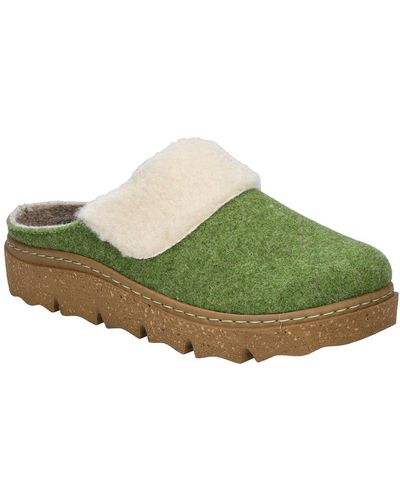 Westland Carmaux 03 Slippers Size: 4 / 37 - Green