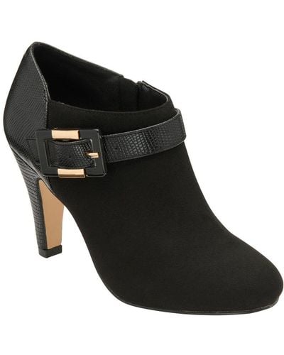 Lotus Platt Shoe Boots - Black