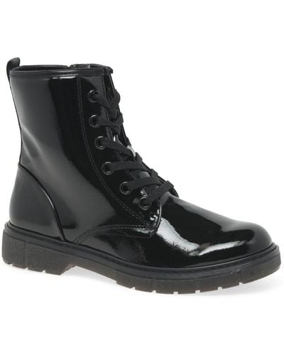 Marco Tozzi Knight Ankle Boots - Black