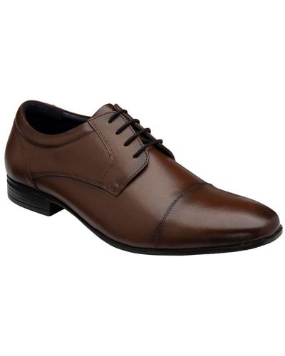 Lotus Banwell Oxford Shoes - Brown