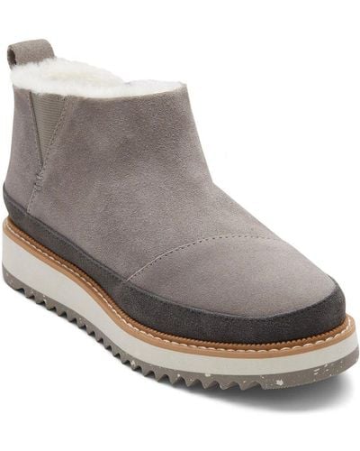 TOMS Marlo Ankle Boots - Grey
