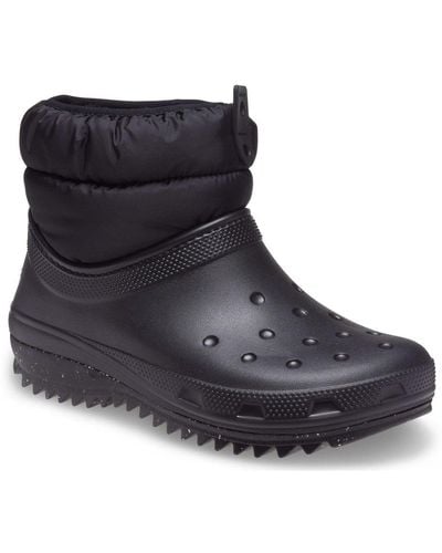 Crocs™ Classic Neo Puff Boots - Black