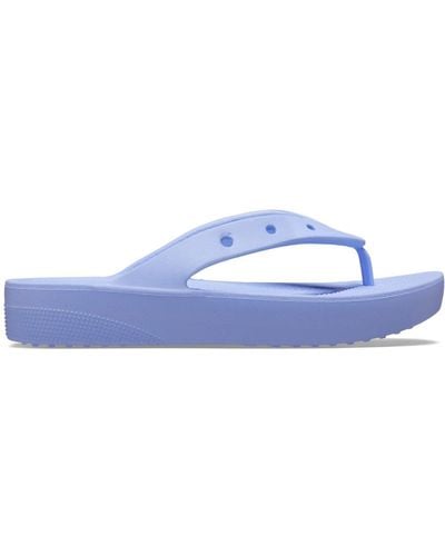 Crocs™ Classic Platform Flip Flops - Blue