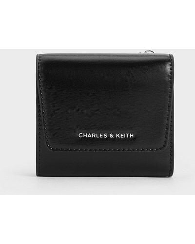 Charles & Keith Irie Small Wallet - Black