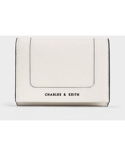 Charles & Keith Daylla Wallet - Natural