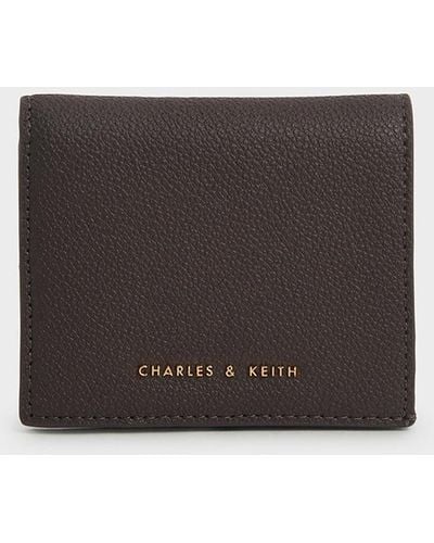 Charles & Keith Front Flap Small Wallet - Multicolor