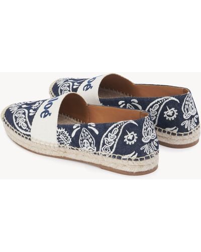 Chloé Piia Espadrille - Blue