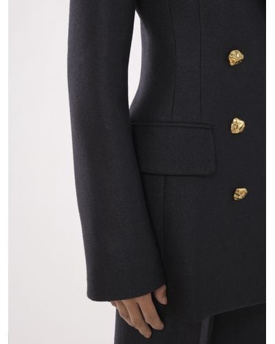 Chloé Long Double-breasted Jacket - Black