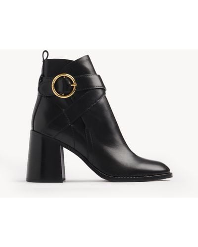 See By Chloé Lyna Ankle Boot - Black