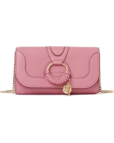See By Chloé Hana Chain Wallet - Pink