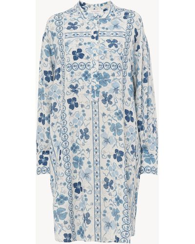See By Chloé Shirt Dress With Print - Blue