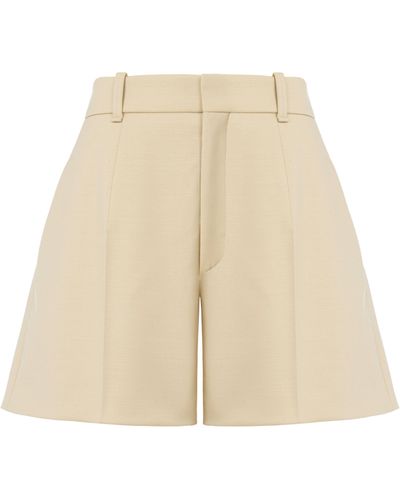 Chloé Straight Shorts - Brown