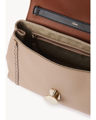 Chloé Penelope Medium Soft Shoulder Bag - Natural