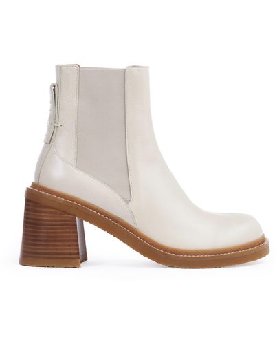 See By Chloé Bonni Heeled Chelsea Boot - White