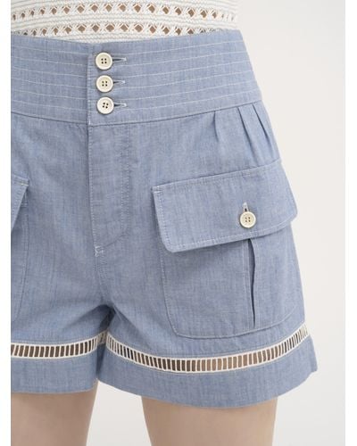 Chloé Mini Shorts - Blue