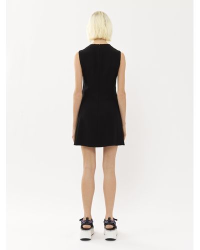 Chloé Sleeveless Tunic Dress - Black