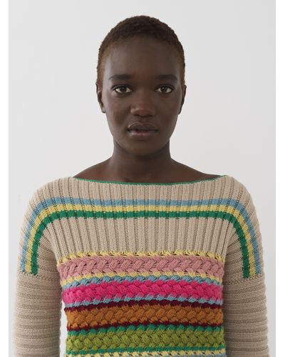 See By Chloé Multicolor Striped Sweater