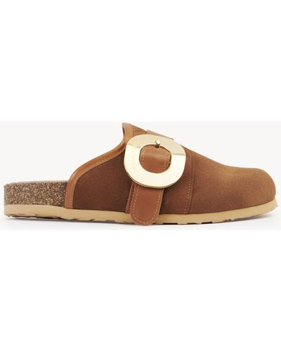See By Chloé Chany Slipper Mule - Brown